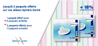 Promotion Alèses Sphère Santé Bed Extra