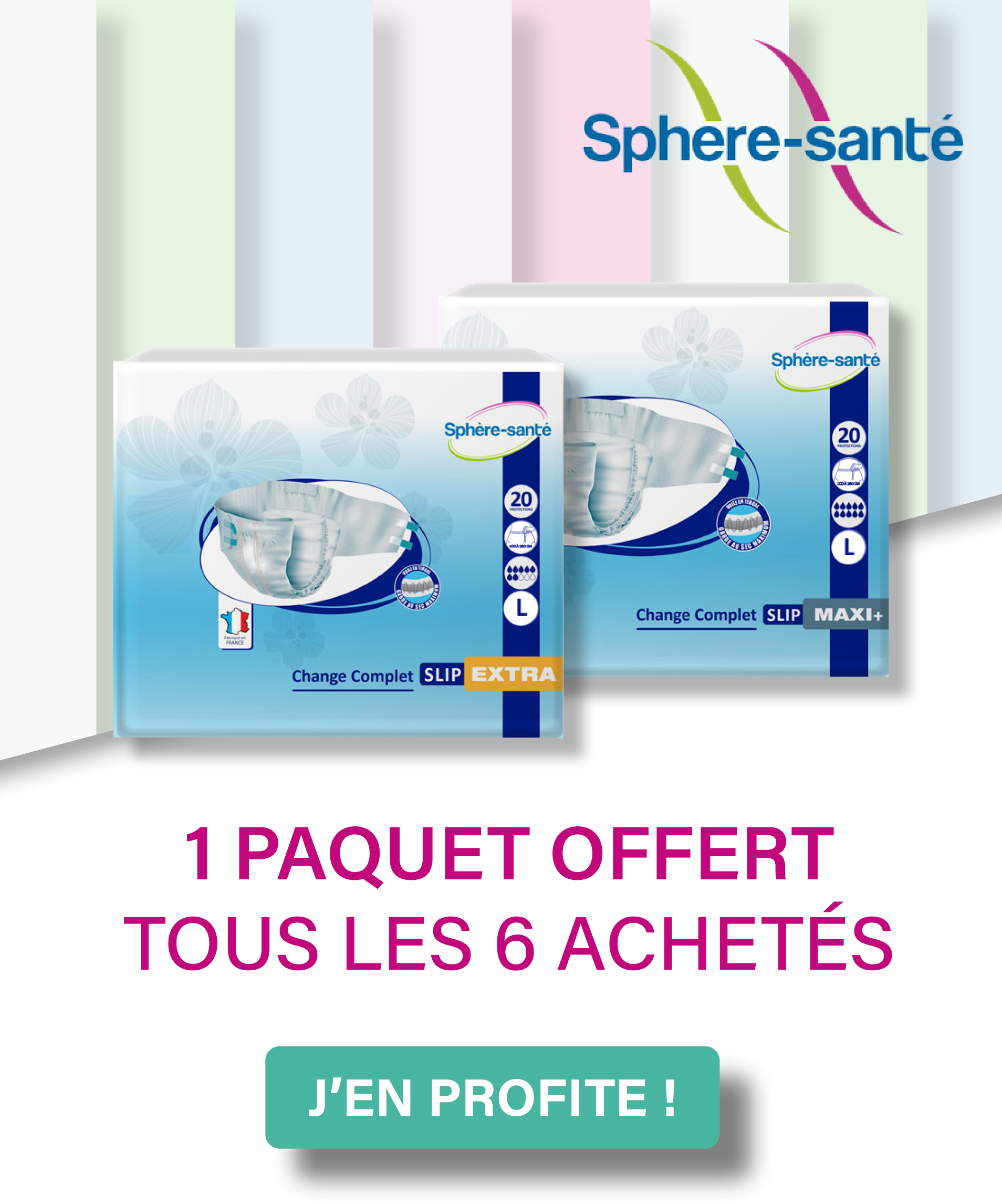 Promotion Sphère Santé Changes Complets