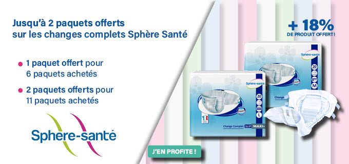 Promotion Sphère Santé Changes Complets